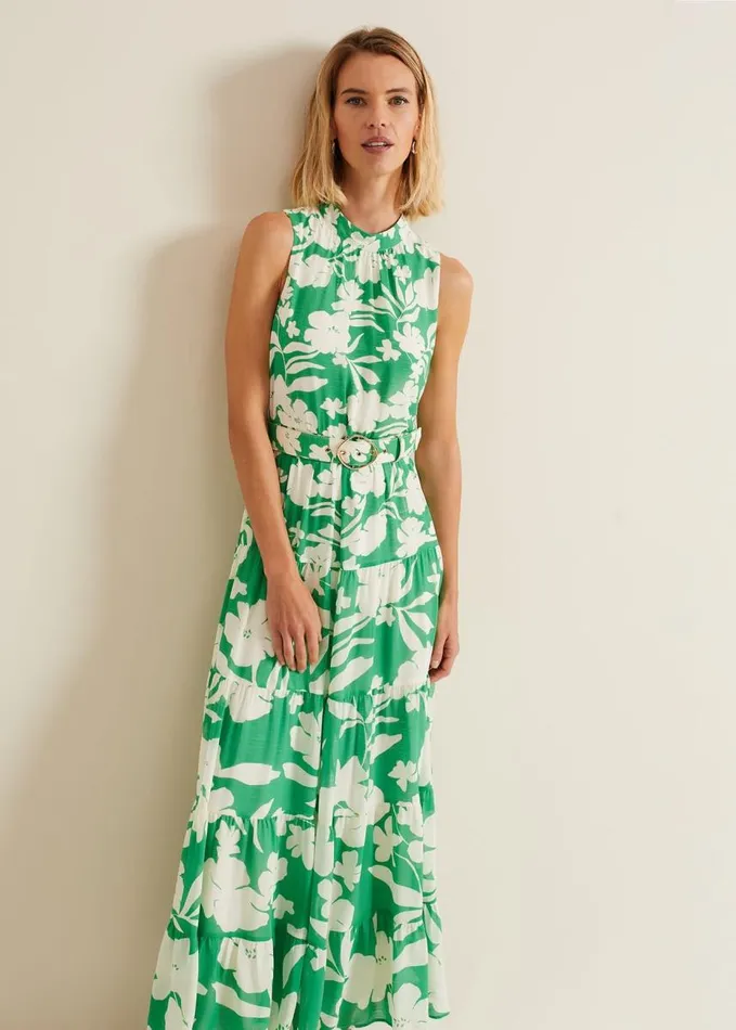Phase Eight Kara Print Maxi Dress Multicoloured Women Dresses