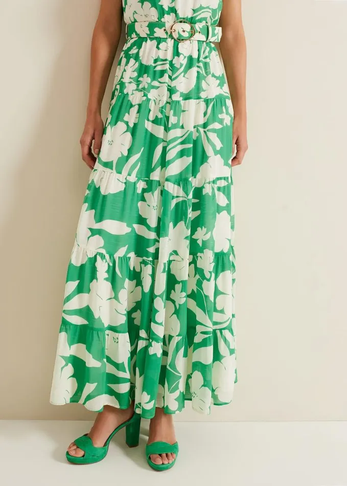 Phase Eight Kara Print Maxi Dress Multicoloured Women Dresses