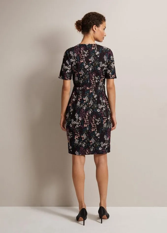 Phase Eight Keshia Floral Embroidered Mini Dress Multicoloured Women Dresses