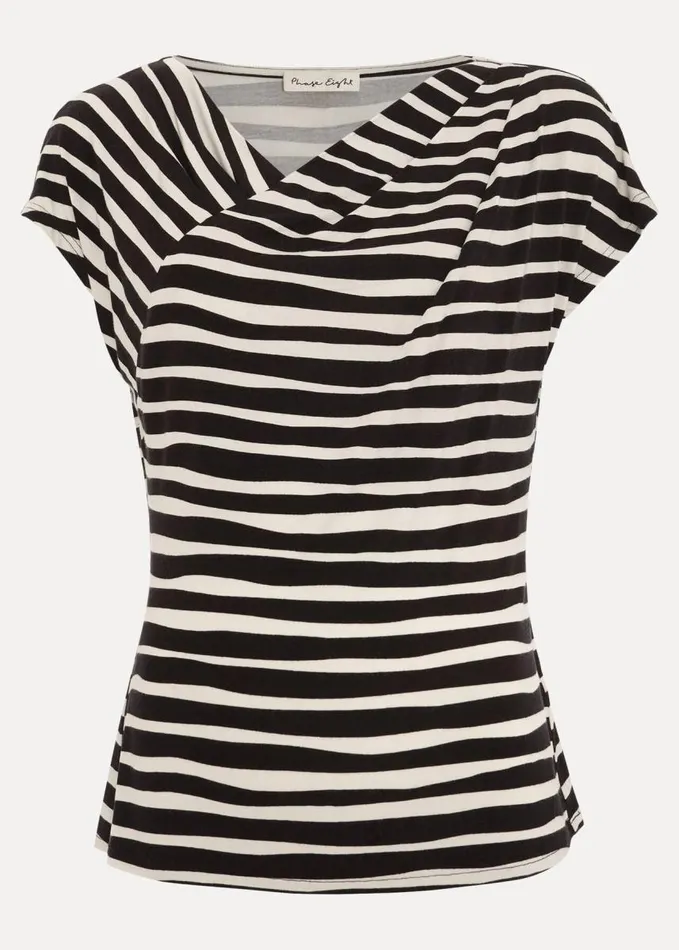 Phase Eight Kiara Striped Top Blackstone Women Tops and TShirts
