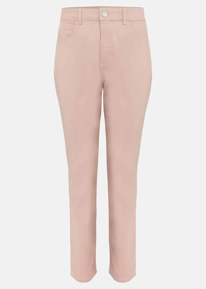 Phase Eight Lindsey Cropped Straight Leg Jeans Pink Women Jeans