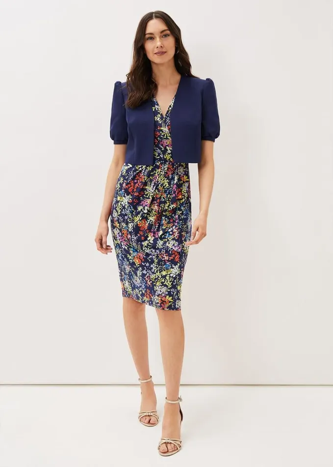 Phase Eight Mabel Jacket French Navy Women Jackets