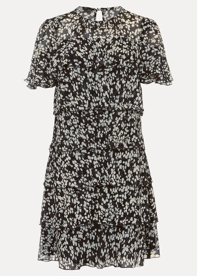 Phase Eight Maeve Floral Tiered Shift Dress Multicoloured Women Dresses