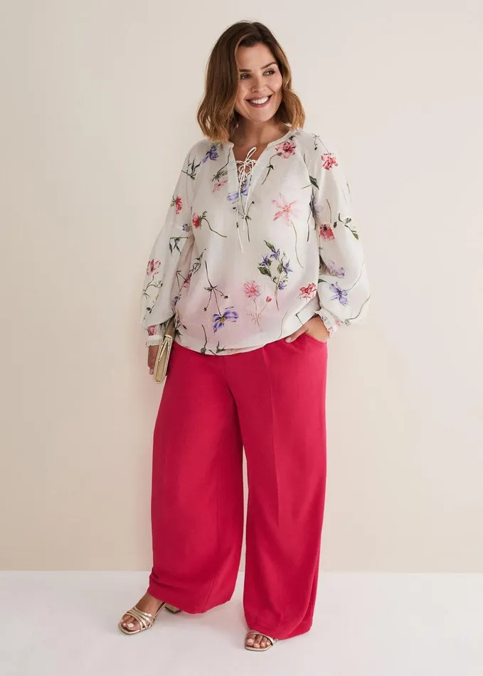 Phase Eight Marianne Floral Blouse Ivorymulti Women Shirts and Blouses