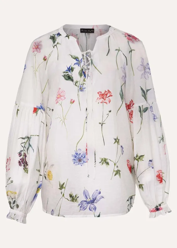 Phase Eight Marianne Floral Blouse Ivorymulti Women Shirts and Blouses