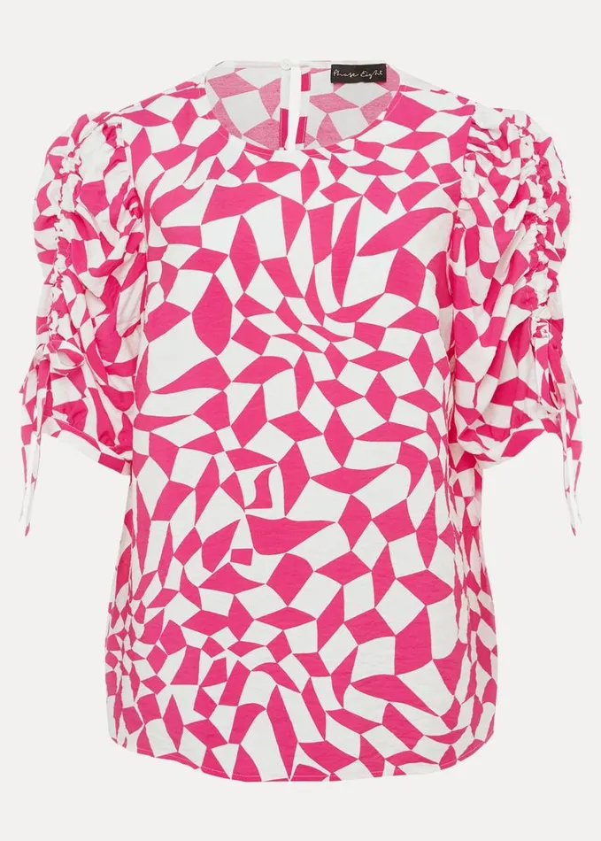 Phase Eight Marnie Geo Top Multicoloured Women Shirts and Blouses