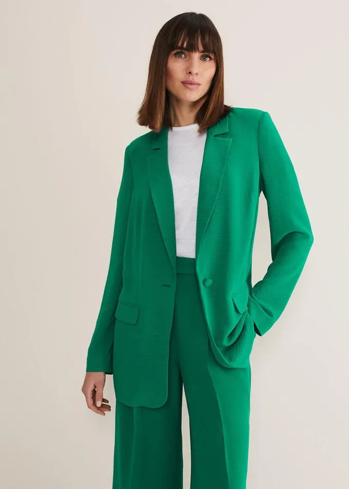 Phase Eight Opal Green Blazer Green Women Coats