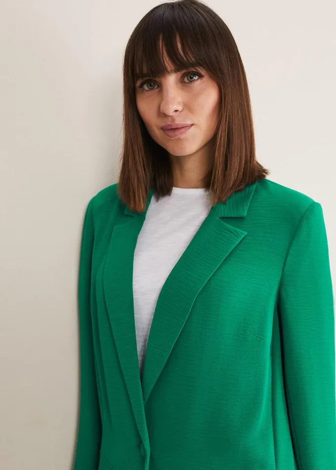 Phase Eight Opal Green Blazer Green Women Coats