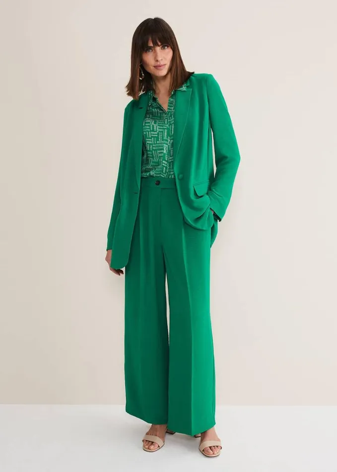 Phase Eight Opal Green Blazer Green Women Coats