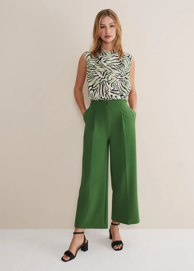 Phase Eight Paulette Zebra Print Cowl Neck Blouse Ivorymulti Women Shirts and Blouses