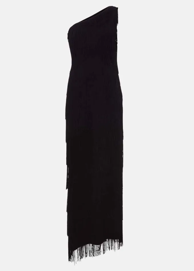 Phase Eight Petite Otto One Shoulder Maxi Dress Black Women Petite Dresses