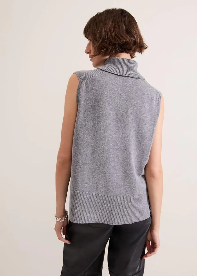 Phase Eight Rachelle Grey Tank Grey Women Knitwear