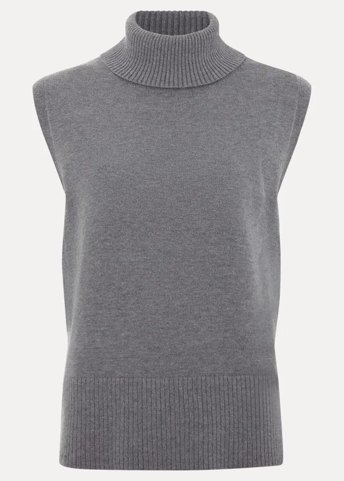 Phase Eight Rachelle Grey Tank Grey Women Knitwear