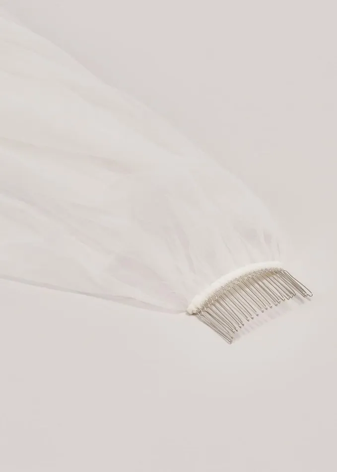 Phase Eight Short Double Tier Veil Ivory Women Fascinators and Hats