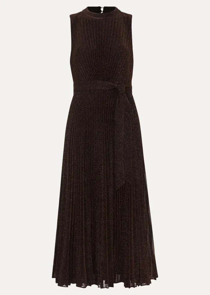 Phase Eight Simara Sparkle Pleat Dress Multicoloured Women Dresses