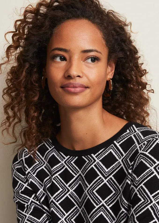 Phase Eight Tortoiseshell Hoop Earrings Brown Women Jewellery