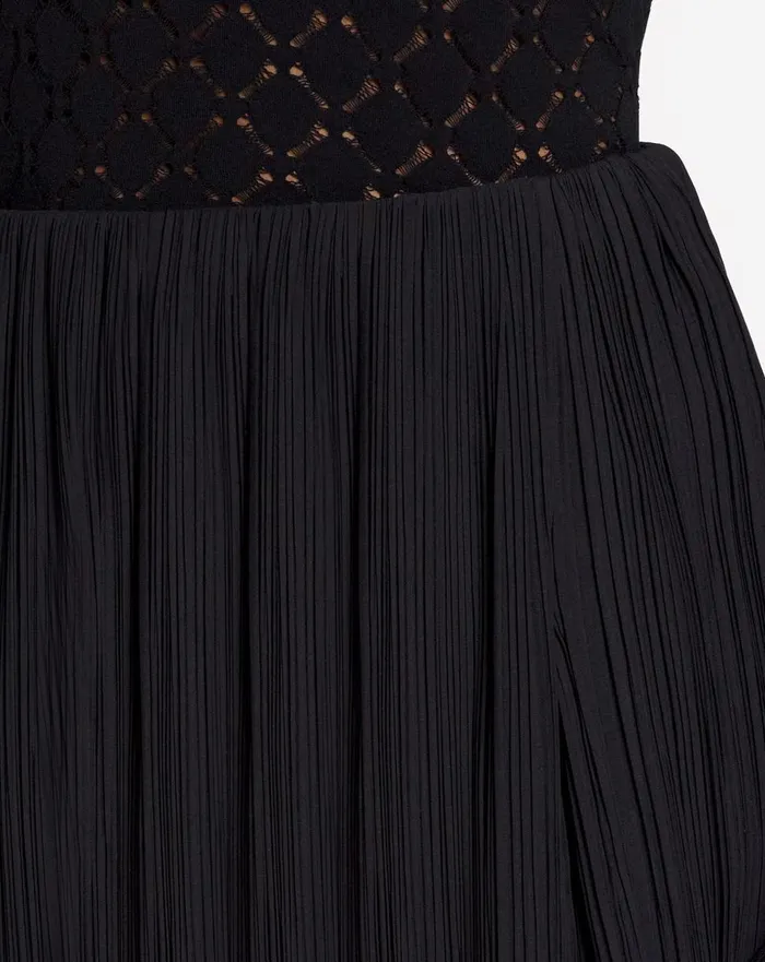 Pleated Shorts Black Women Lanvin Pants Pleated Shorts Black Women Lanvin Pants