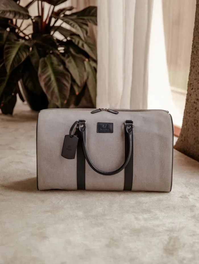 Positano Sorrento Grey Men Bobbies Travel Bags