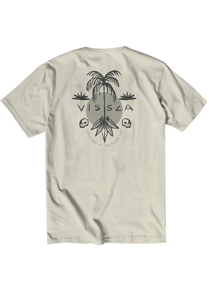 Premium Tees Men Above And Below Organic Tee Bone Vissla