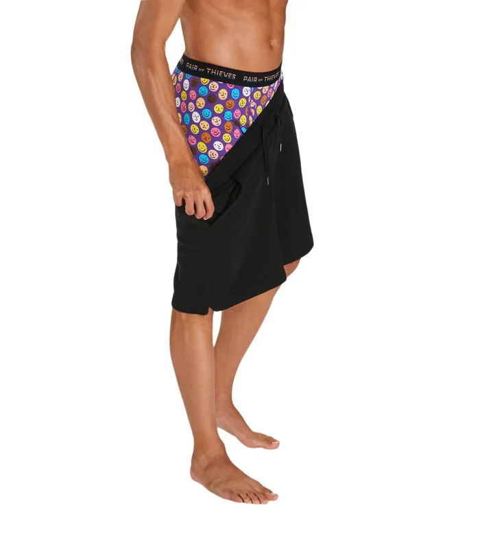 Pride Superfit Boxer Briefs Purple Underwear 1 Pack Men Pair Of Thieves Boxer Briefs