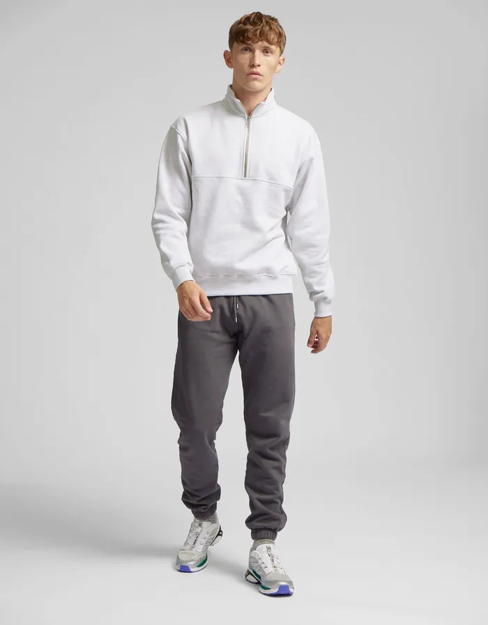 Quarter Zips Men Colorfulstandard Organic Quarter Zip 8211 Sky Blue