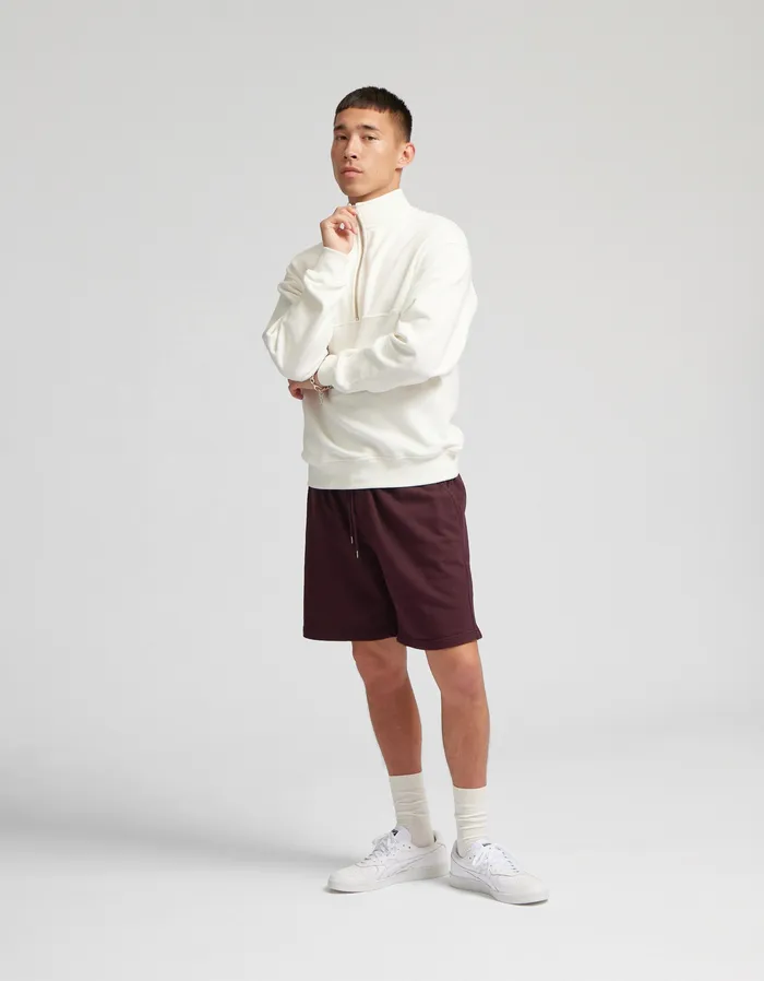 Quarter Zips Organic Quarter Zip 8211 Optical White Colorfulstandard Men