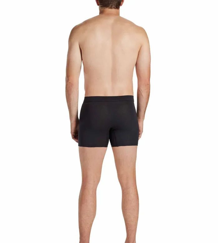 Quick Dry Action Blend Cotton Boxer Briefs Black Underwear 3 Pack Men Pair Of Thieves Boxer Briefs