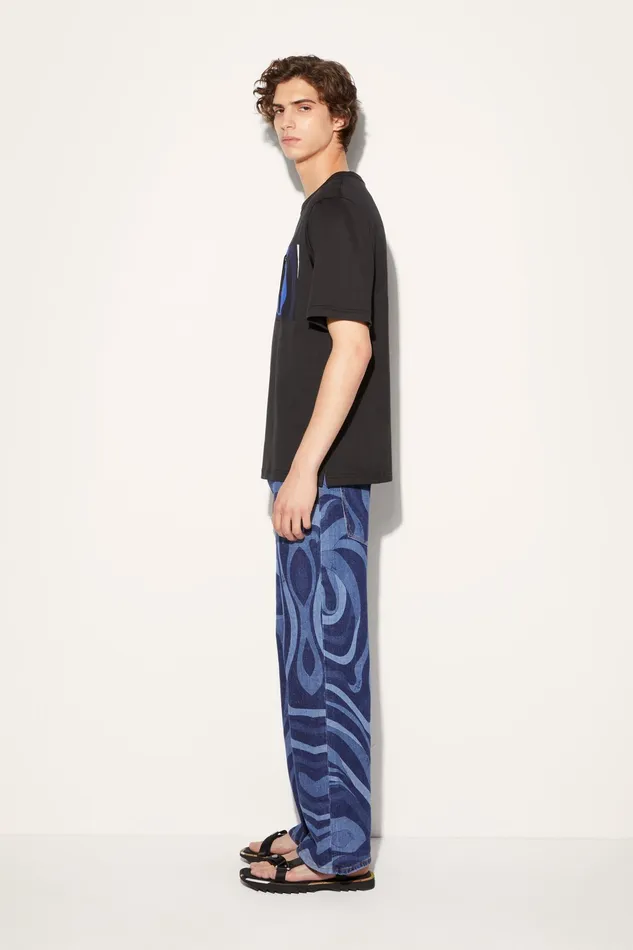 Ready To Wear Men PUCCI MarmoPrint Cotton TShirt
