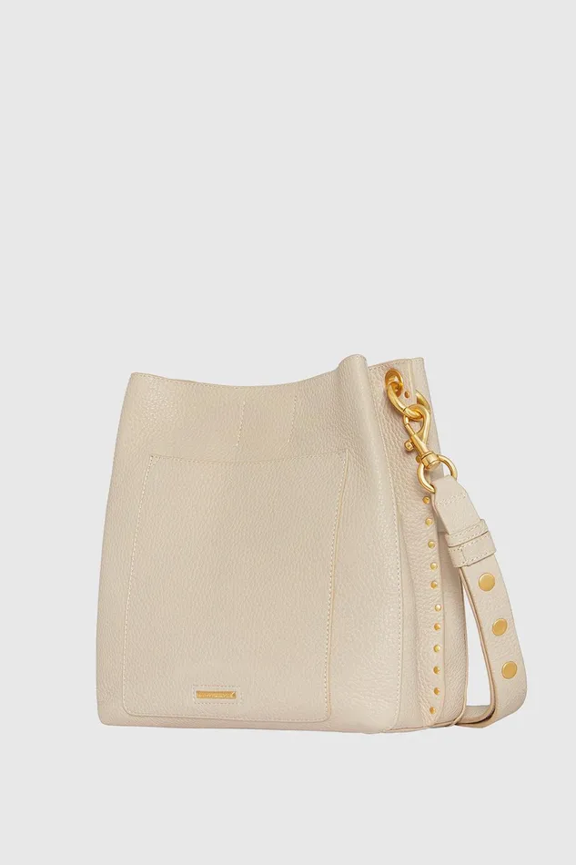 Rebecca Minkoff Darren Shoulder Bag Stone Women Shoulder Bags