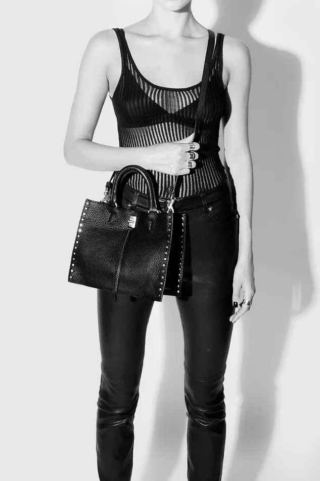 Rebecca Minkoff Darren Small Tote Dark Envy Women Tote Bags
