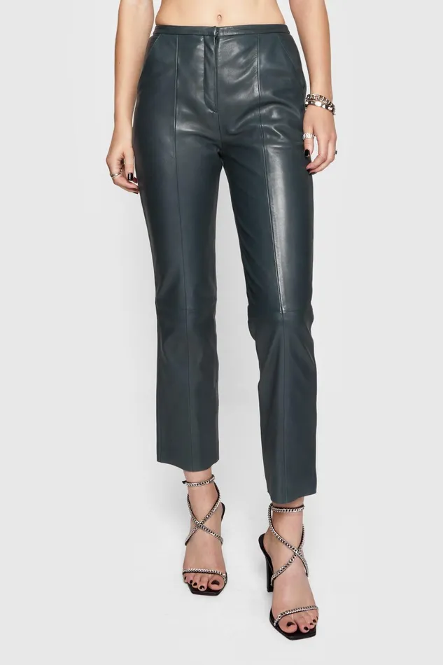 Rebecca Minkoff Madelyn Pants Teal Women Bottoms