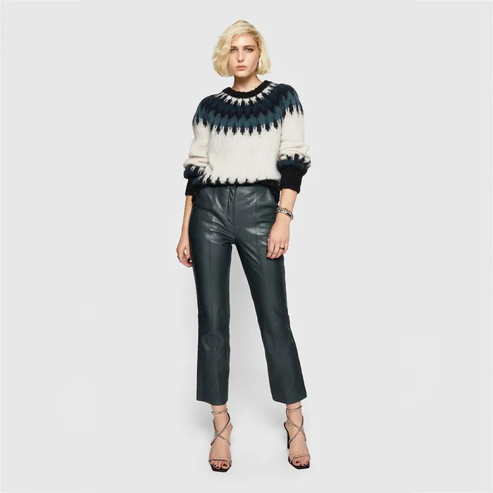 Rebecca Minkoff Madelyn Pants Teal Women Bottoms