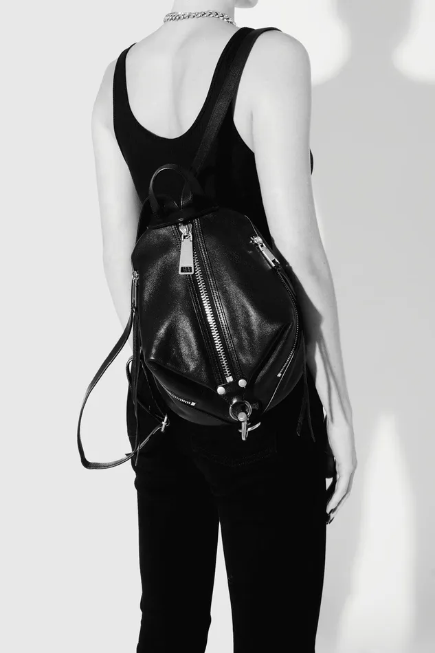 Rebecca Minkoff Medium Julian Backpack Caramello Women Backpacks