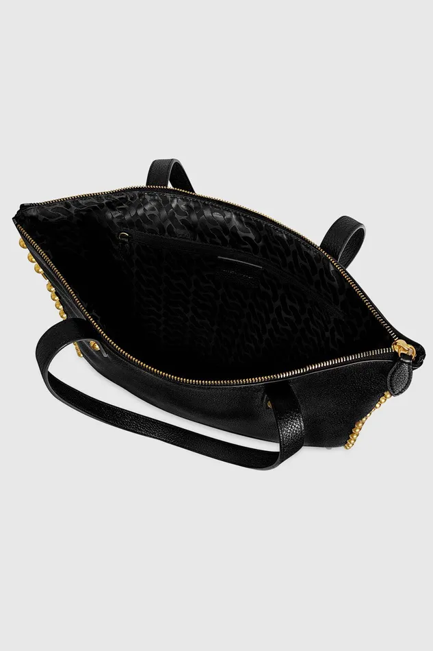 Rebecca Minkoff Milan Tote With Studs Black Women Tote Bags