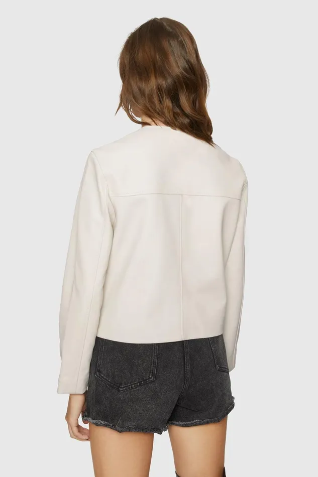 Rebecca Minkoff Taryn Jacket White Women Outerwear