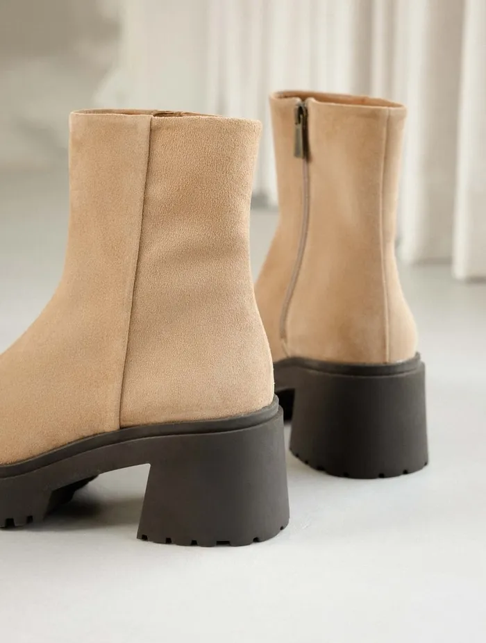 Sadie Antelope Women Bobbies Ankle Boots Sadie Antelope Women Bobbies Ankle Boots