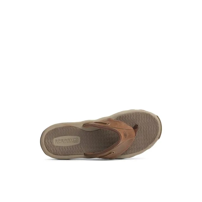 Sandals Men Sperry Outer Banks Flip Flop Brown