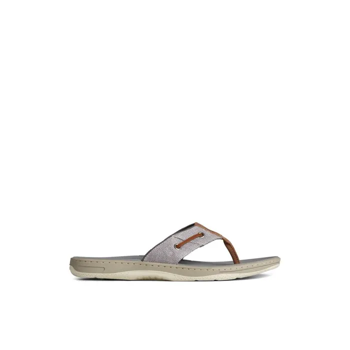 Sandals Men Sperry SeaCycled Baitfish Baja Flip Flop Grey