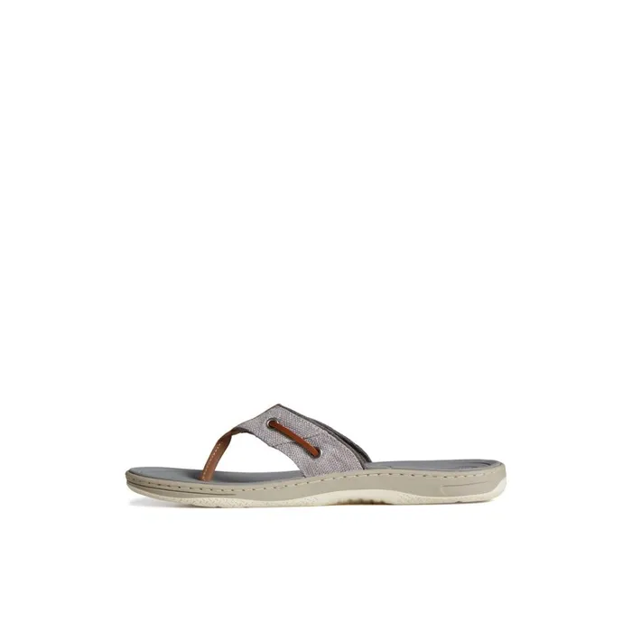 Sandals Men Sperry SeaCycled Baitfish Baja Flip Flop Grey
