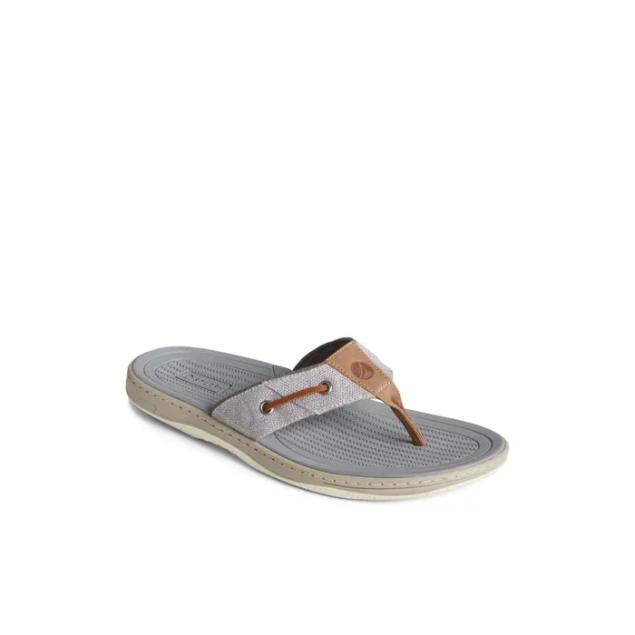 Sandals Men Sperry SeaCycled Baitfish Baja Flip Flop Grey