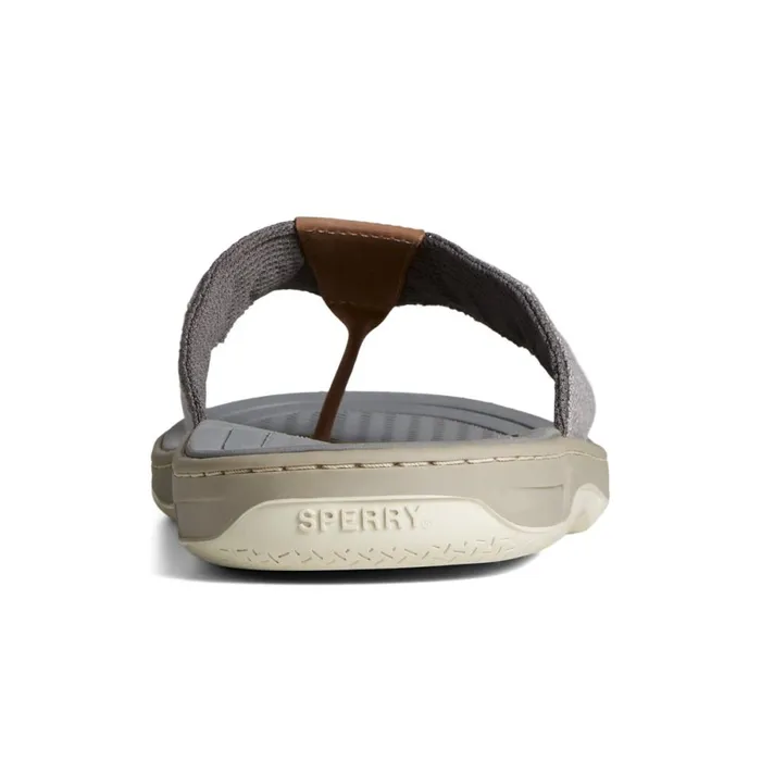 Sandals Men Sperry SeaCycled Baitfish Baja Flip Flop Grey