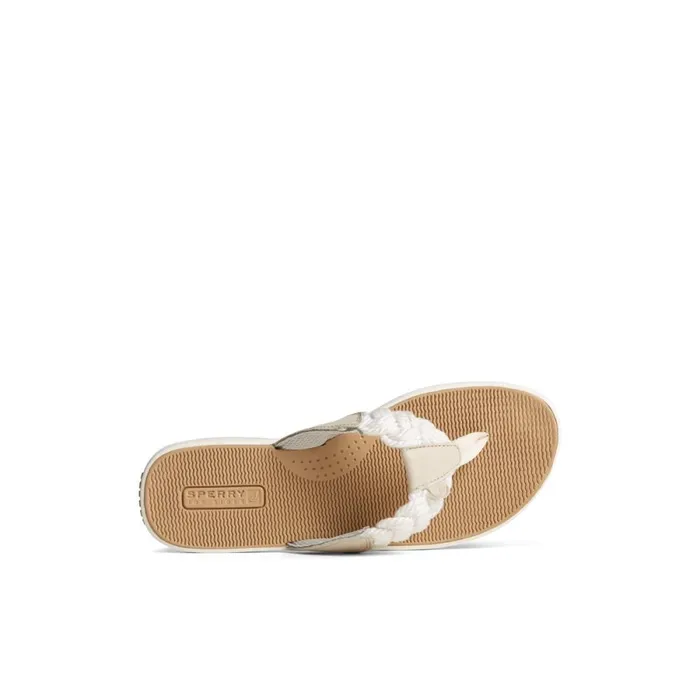 Sandals Women Sperry Parrotfish Braid Sandal Bone