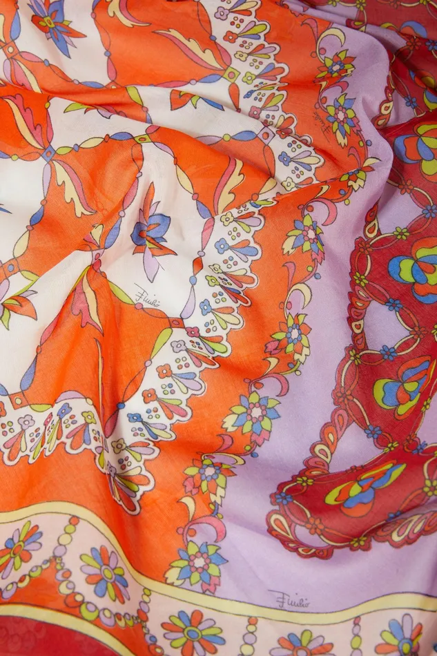 Sarong Women PUCCI FestaPrint Cotton Pareo