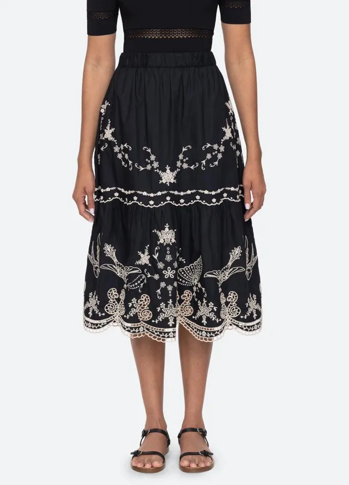 Sea New York Bottoms Women Kingsley Skirt Black