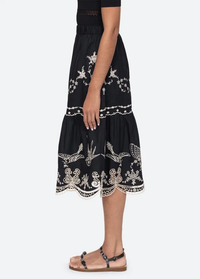 Sea New York Bottoms Women Kingsley Skirt Black