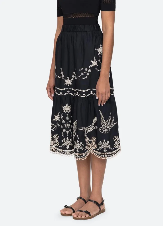 Sea New York Bottoms Women Kingsley Skirt Black