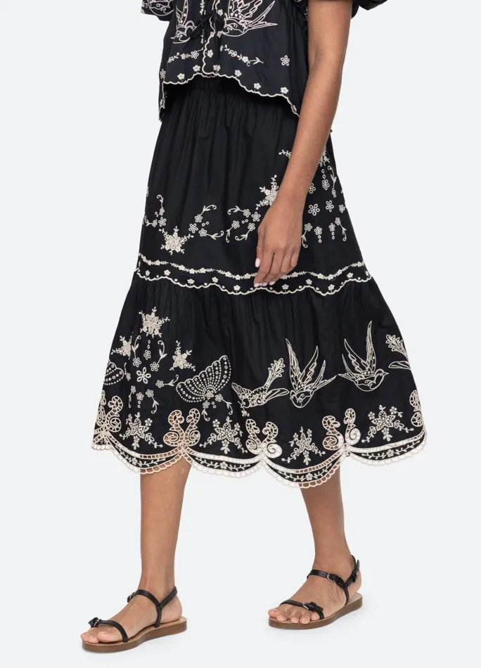 Sea New York Bottoms Women Kingsley Skirt Black