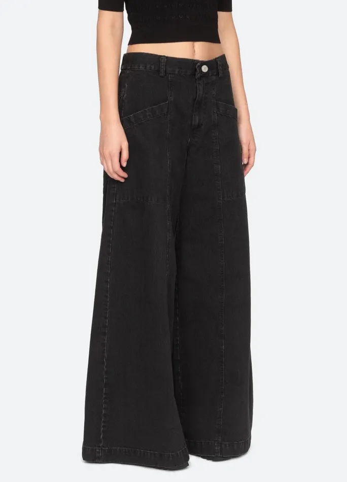 Sea New York Bottoms Women Velma Jeans Black