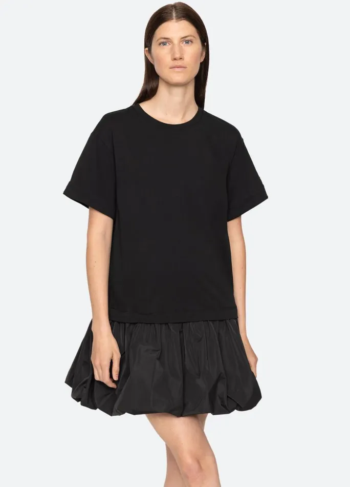 Sea New York Dresses Women Belen TShirt Dress Black Sea New York Dresses Women Belen TShirt Dress Black