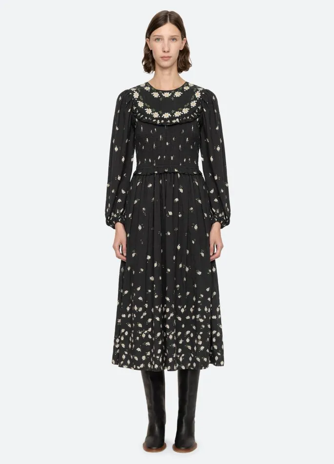 Sea New York Dresses Women Elizabeth LS Dress Black Sea New York Dresses Women Elizabeth LS Dress Black